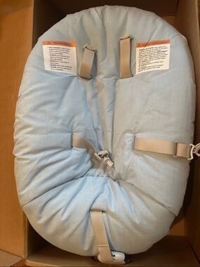 Stokke Nomi Light Blue Baby Bouncer/Lounger Attachment